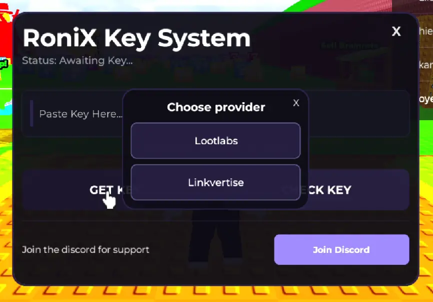 Choose Ronix Key Provider