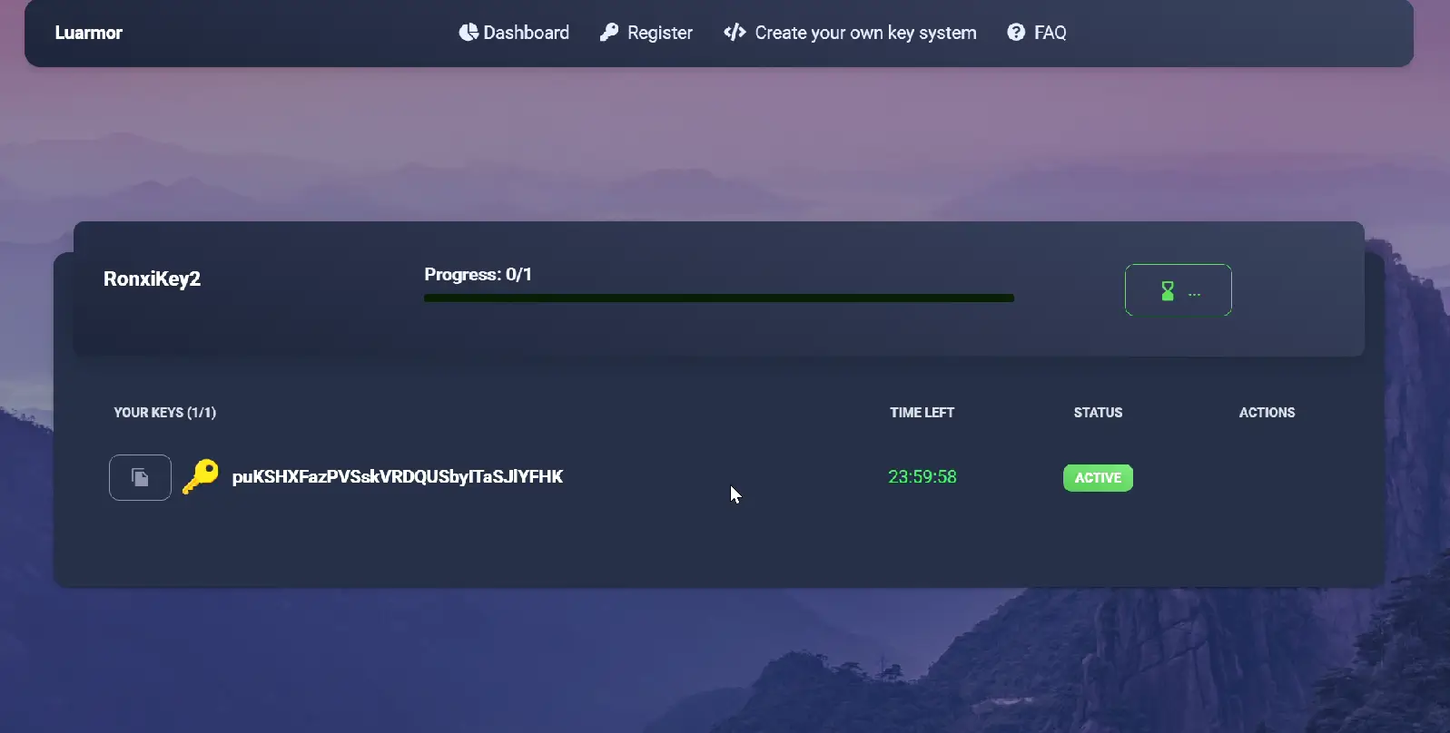 Copy paste Ronix Key
